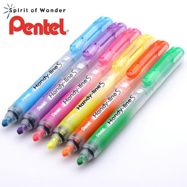 PENTEL SXS15 HANDY-LINE S 按掣式螢光筆