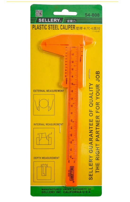 SELLERY 54-808 胶卡尺 6"/15CM