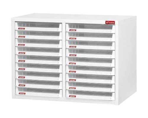 SHUTER A4X-218P DESKTOP DOCUMENT CABINET / 18 DRAWER