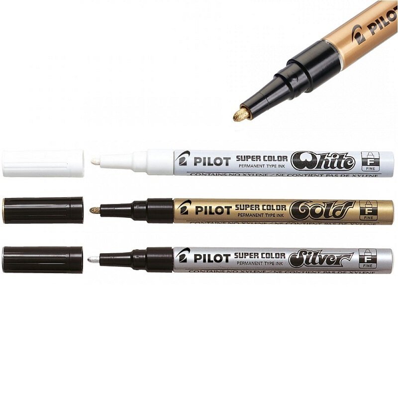 【售完即止】PILOT SC-W-F SUPER COLOR MARKERS 漆油筆