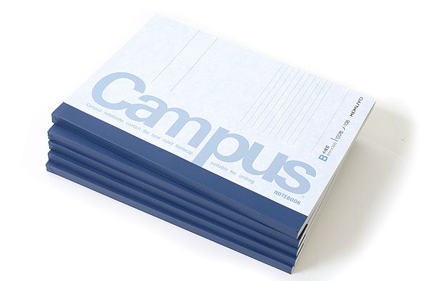 KOKUYO CAMPUS NO-5B B5单行簿(50页/6MM/35LINE) ** 日本制 **