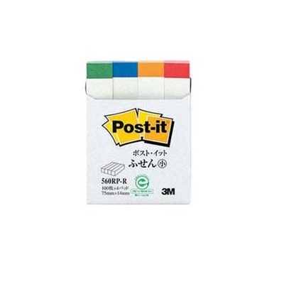 3M 560RP-R POST-IT PAGE MARKERS 1/2" X 3"