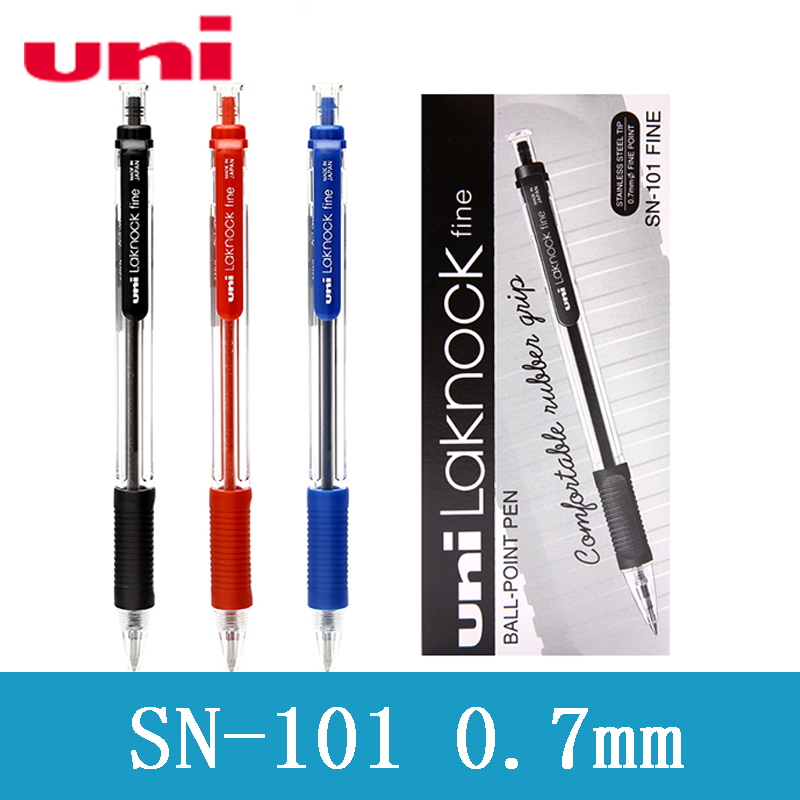 UNI SN-101 LAKNOCK 0.7MM 按製原子筆