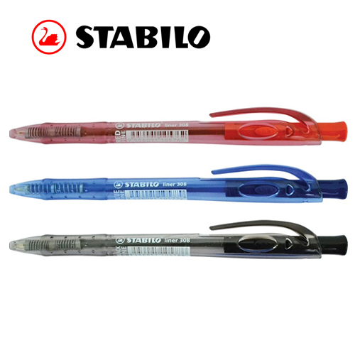 STABILO #308 按掣原子笔