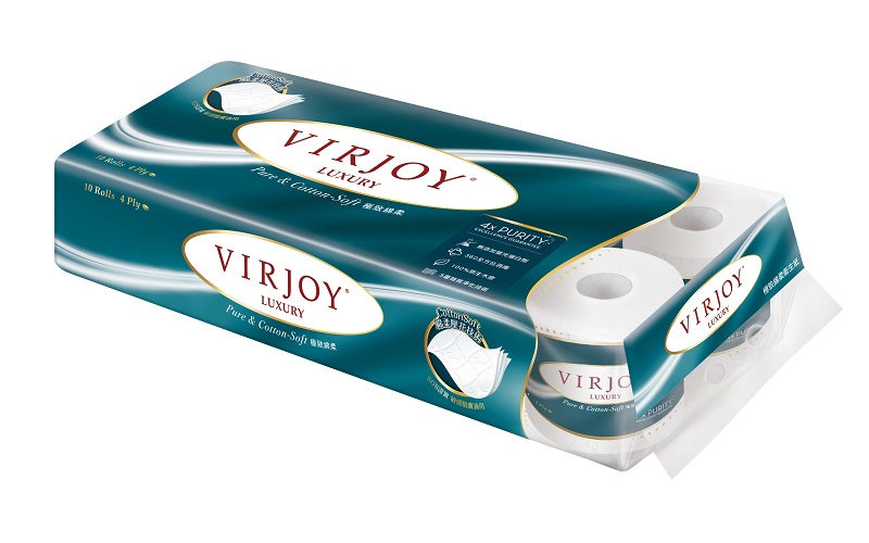 VIRJOY 唯潔雅 極致綿柔 4-PLY 天然無香卷裝廁紙 X 10卷