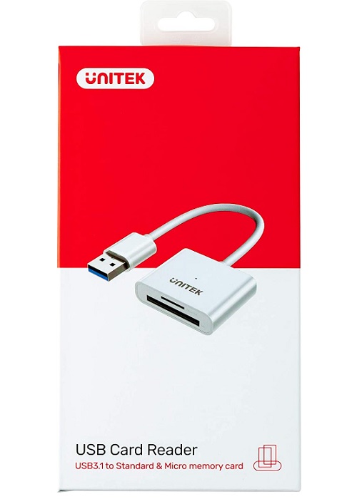 UNITEK Y-9321 USB CARD READER