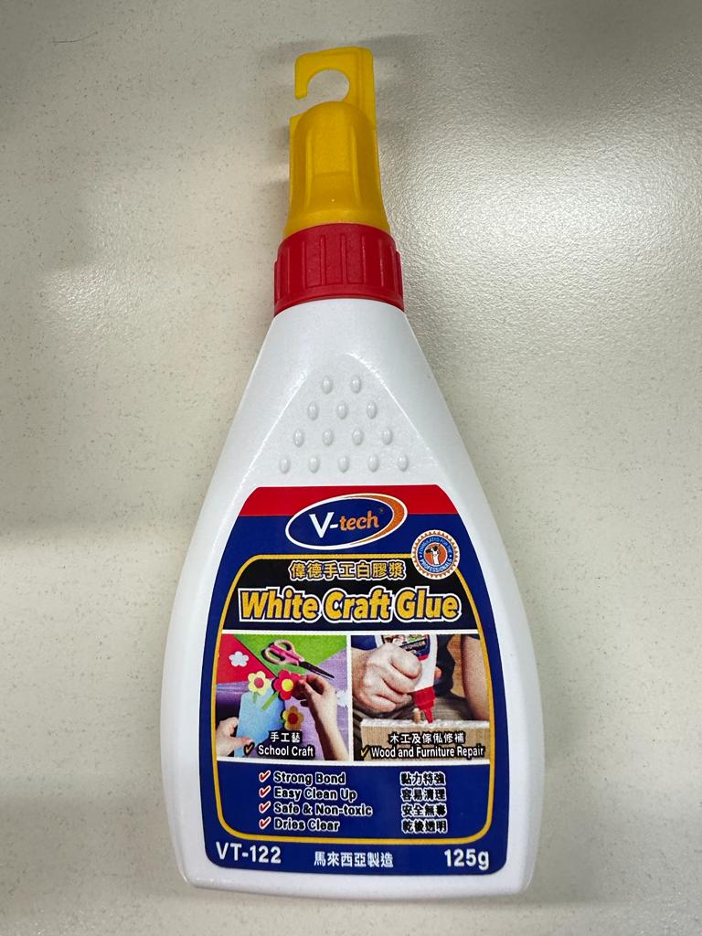V-TECH 伟德 手工白胶浆 125G