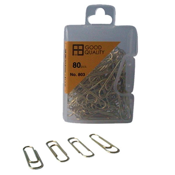 A&B NO.803 金色萬字夾 X 80 PCS