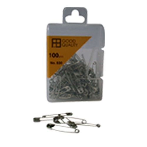 A&B NO.830 银色小扣针 22MM X 100 PCS