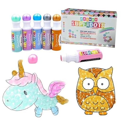 PATHOS SUPERDOTS 点点绘画套装 / 60ML X 6 SHINNING COLORS