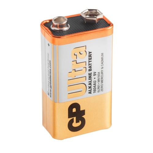 GP ULTRA ALKALINE BATTERY 9V 1 PCS