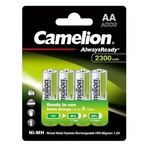 CAMELION NH-AA2300ARBP4 ALWAYSREADY 鎳氫充電電池 AA 2300mAH 4粒