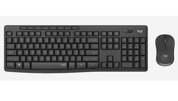 LOGITECH MK295 靜音無線鍵盤滑鼠組合