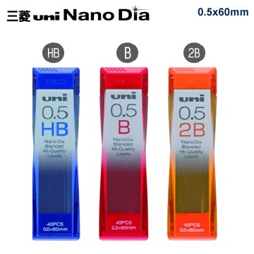 UNI 202 0.5MM 鉛芯 (40支/筒)