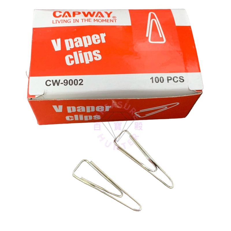 CAPWAY CW-9002 三角萬字夾 100PCS