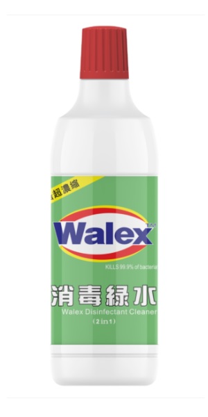 威潔士消毒綠水 600ML