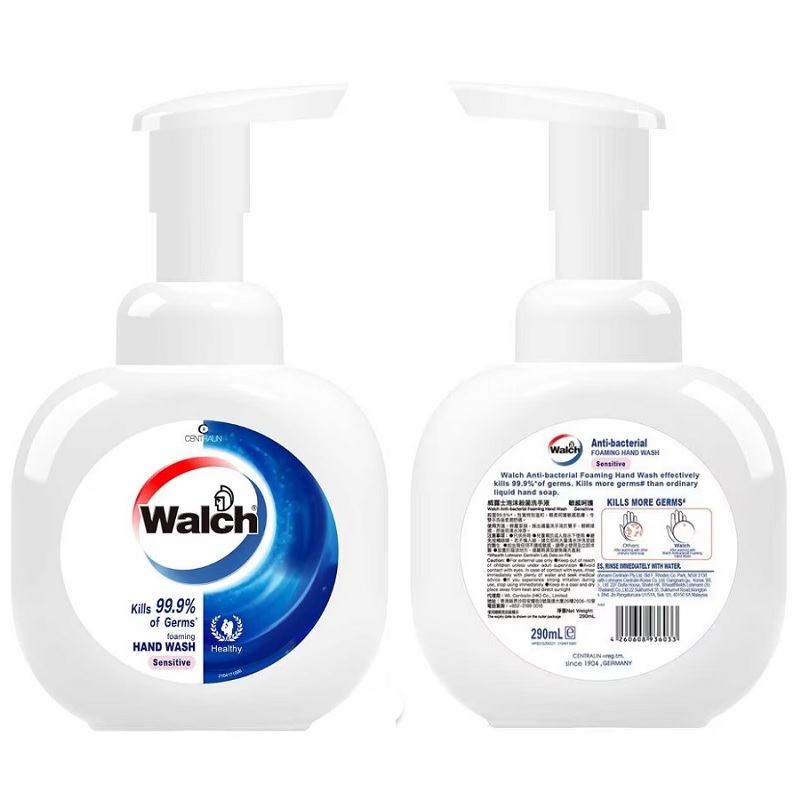 WALCH ANTI-BACTERIAL FOAMING HAND WASH / SENSITIVE / 290ML