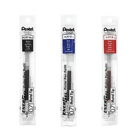 PENTEL LR7 0.7MM PEN REFILL