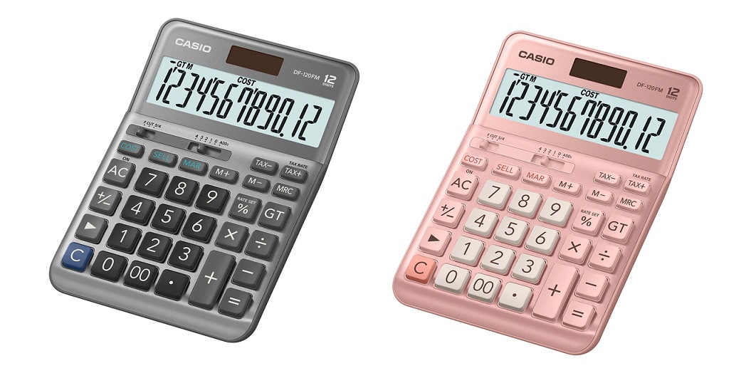 CASIO DF-120FM 計算機 (12位)