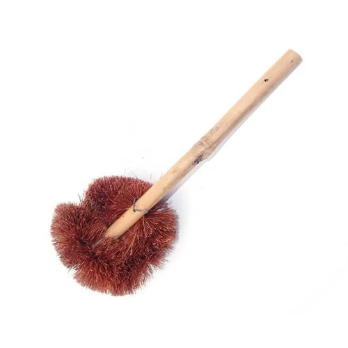WOOD HANDLE CLEANING BRUSH 12"