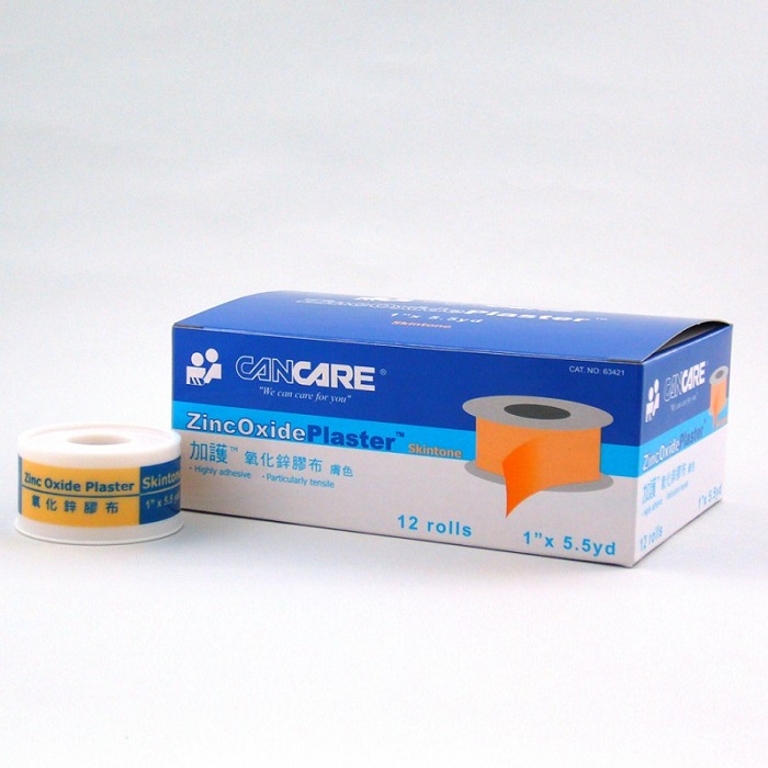 CANCARE 加護™氧化鋅膠布 / 膚色 / 1" X 5.5YDS