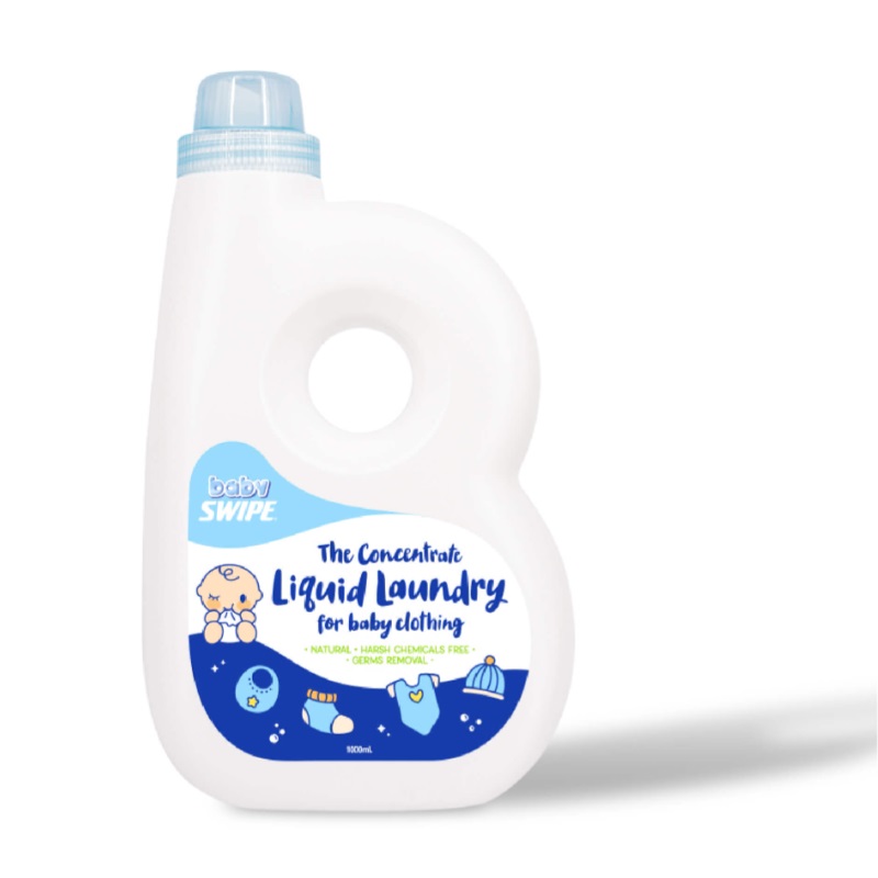 BABYSWIPE THE CONCENTRATE LIQUID LAUNDRY FOR BABY CLOTHING 1000ML