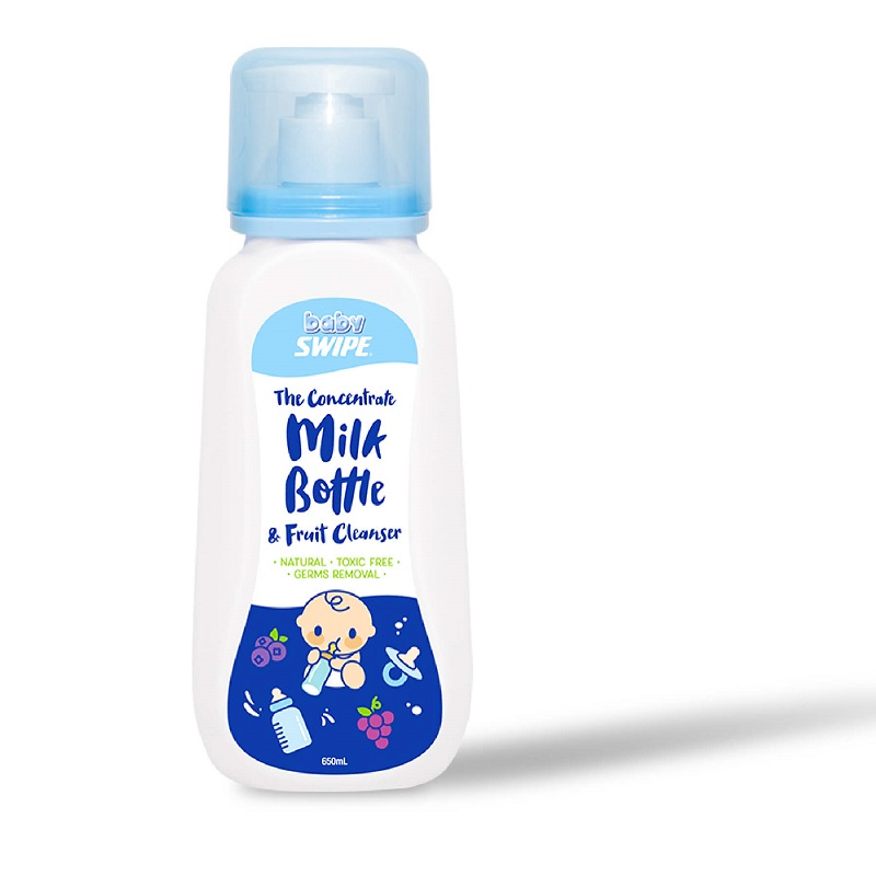 BABYSWIPE THE CONCENTRATE MILK BOTTLE AND FRUIT CLEANSER 650ML