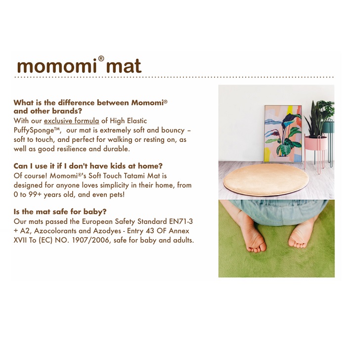 MOMOMI 防水蓬鬆海綿墊 / 方形 / 厚度 30 MM