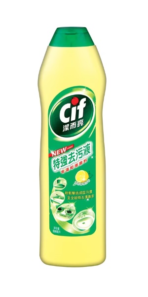 CIF POWERFUL CREAM CLEANSER / LEMON / 500ML