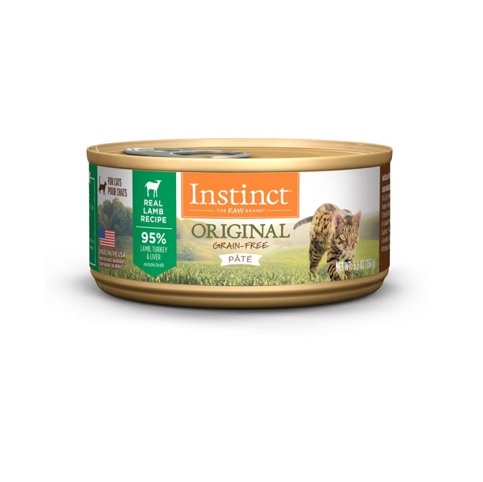 INSTINCT ORIGINAL 經典無穀物羊肉成貓用主食罐頭 (3 oz /5.5 oz)