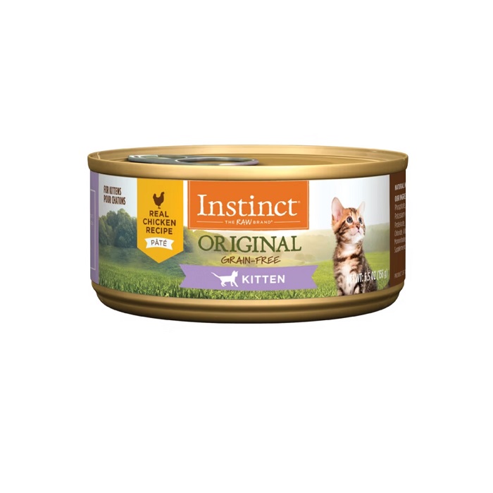 INSTINCT ORIGINAL  經典無穀物雞肉幼貓用主食罐頭 (3 oz /5.5 oz)