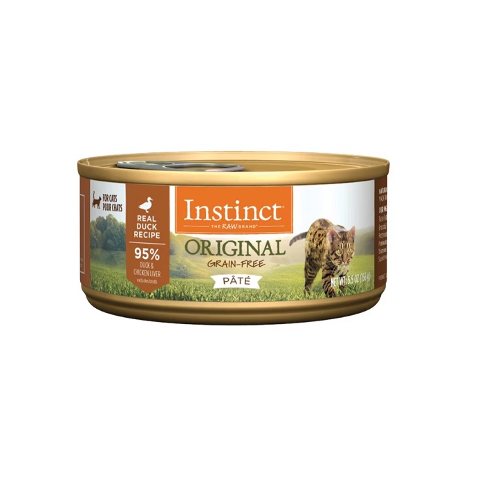 INSTINCT ORIGINAL 經典無穀物鴨肉成貓用主食罐頭 (3 oz /5.5 oz)