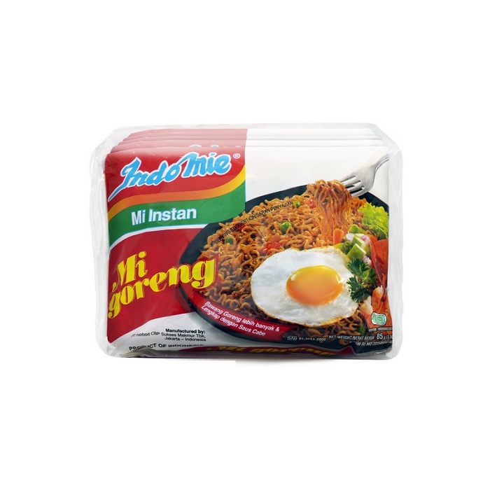 INDOMIE 營多印尼撈麵 透明袋5包裝 (5 包 x 85g)