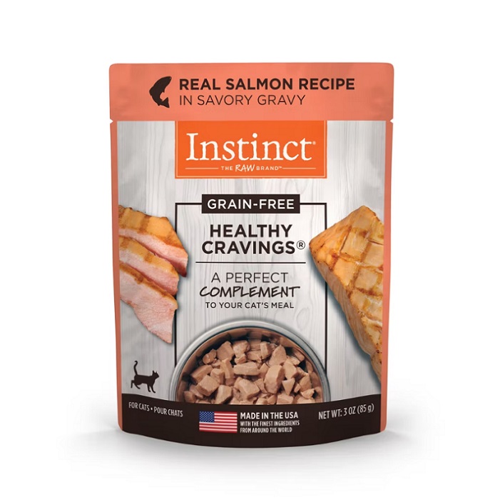 INSTINCT 健怡輕食三文魚鮮包貓用濕糧 3 oz 1箱 (24包)