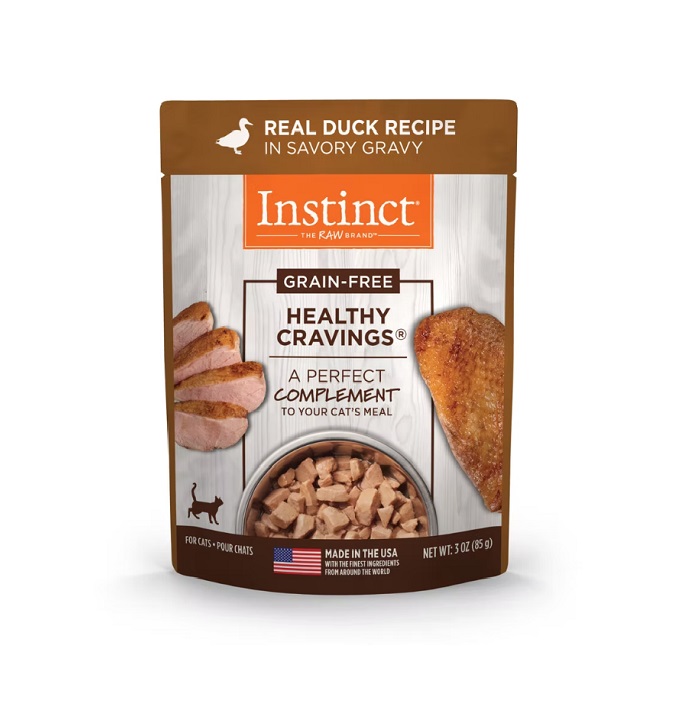 INSTINCT 健怡輕食鴨肉貓用鮮包濕糧 3 oz 1箱 (24包)