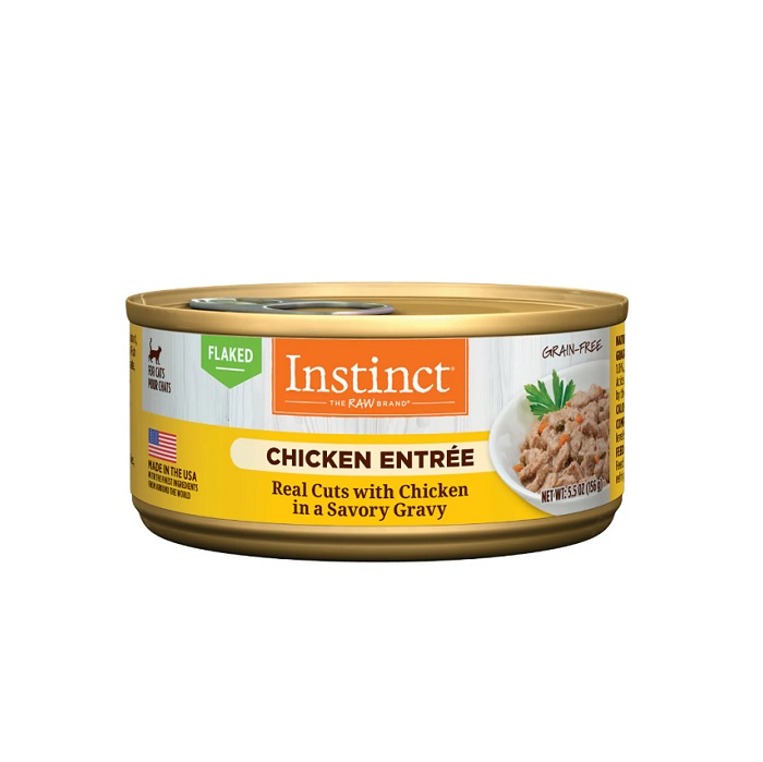 INSTINCT FLAKED CHICKEN WET CAT FOOD (3 oz /5.5 oz)