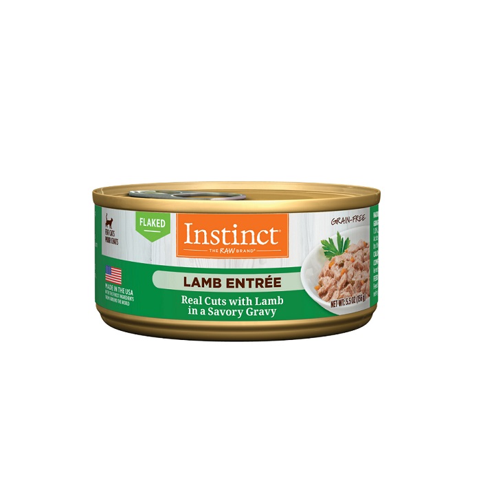 INSTINCT 無穀物肉汁羊肉片貓用主食罐頭 (3 oz /5.5 oz)