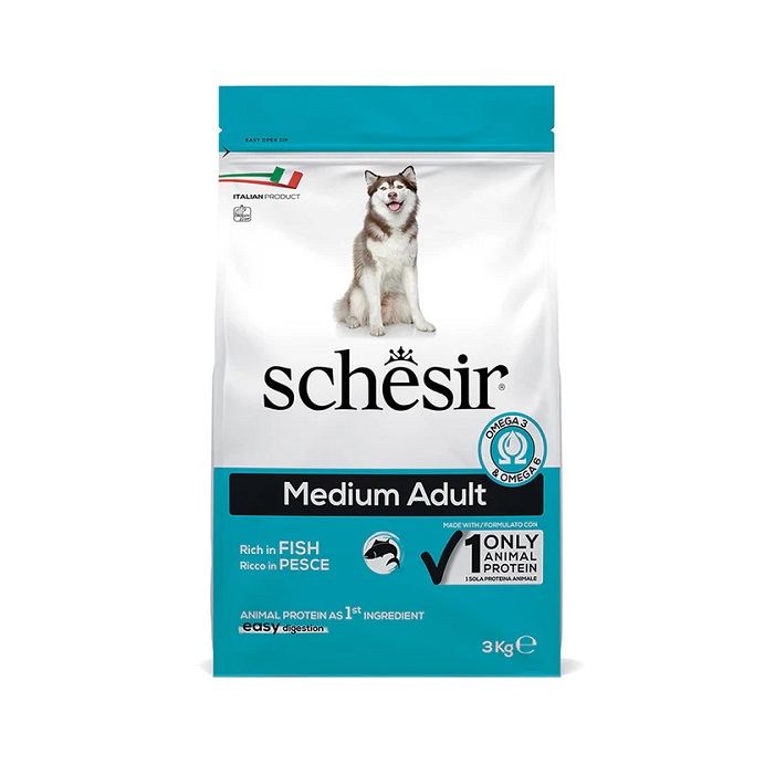 SCHESIR 天然鱼肉中型成犬粮 (3kg /12kg)