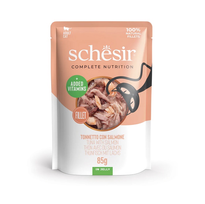 SCHESIR 吞拿鱼三文鱼主食口者喱餐包 85g