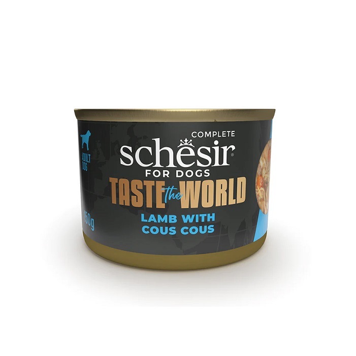 SCHESIR 羊肉配雞湯狗狗主食罐 150g