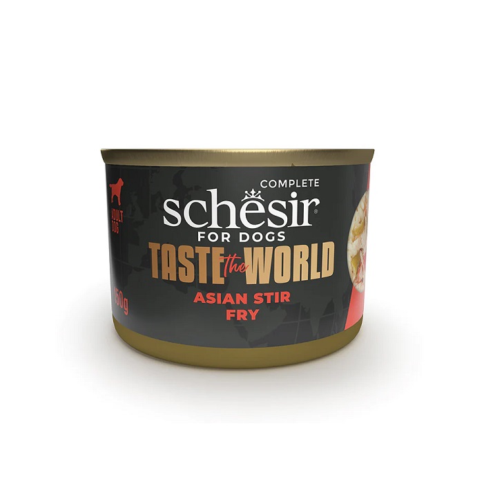 SCHESIR 雞肉口味亞洲炒飯狗狗主食罐 150g