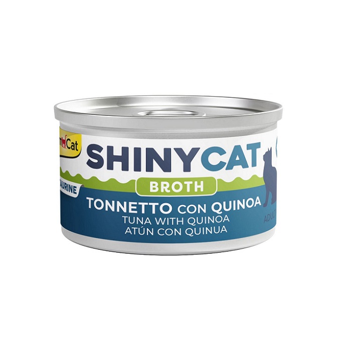 GIMBORN GIMCAT SHINYCAT 吞拿鱼藜麦汤汁猫罐头 70g