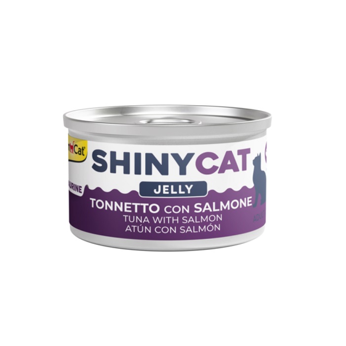 GIMBORN GIMCAT SHINYCAT 吞拿魚三文魚啫喱貓罐頭 70g