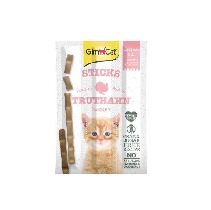 GIMBORN GIMCAT 幼貓火雞加鈣咀嚼棒 3pcs