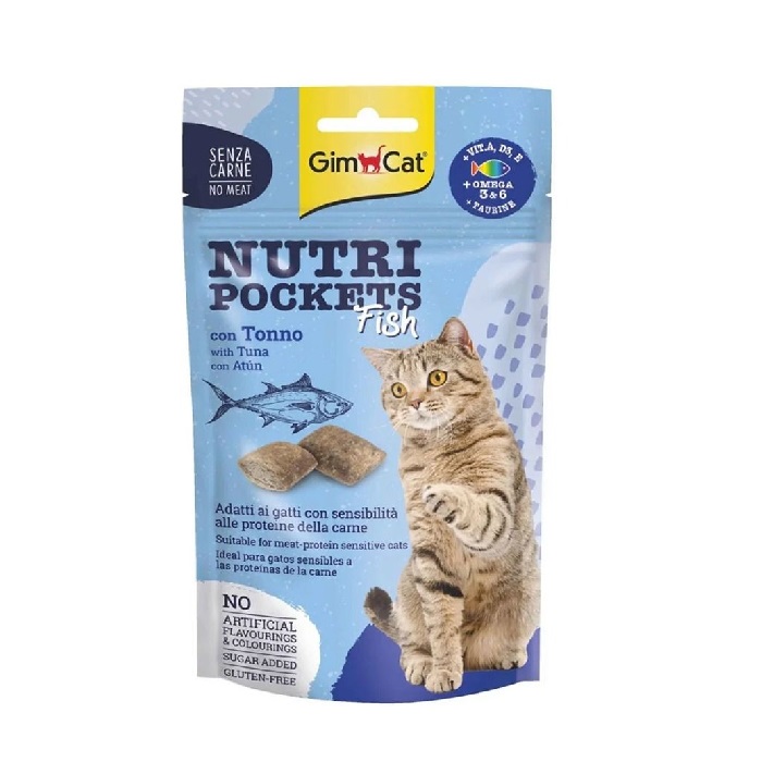 GIMBORN GIMCAT 無麩質吞拿魚脆皮夾心小食 60g