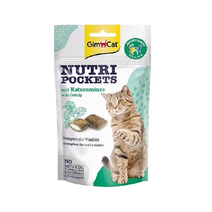 GIMBORN GIMCAT 猫薄荷清新口气维他猫脆夹心 60g