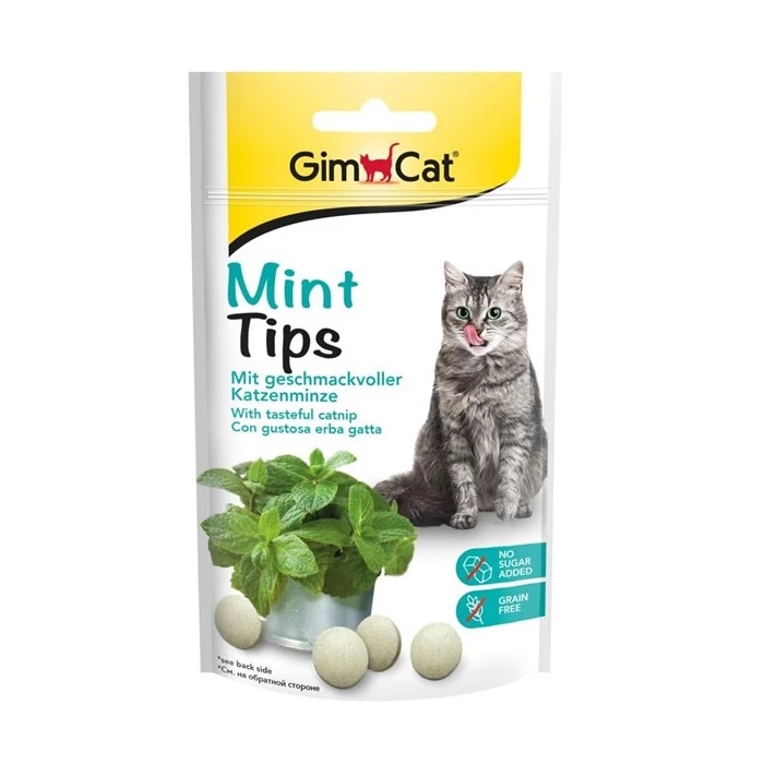 GIMBORN GIMCAT DELICIOUS MINT CAT SNACKS 40g