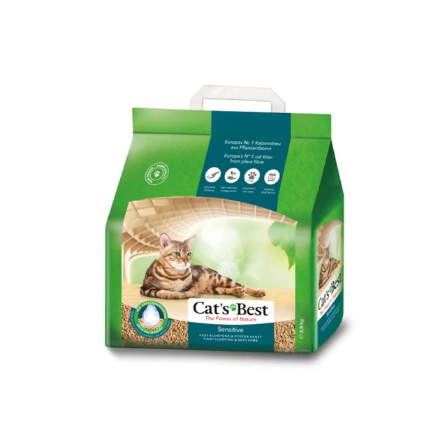 CAT'S BEST 有機吸臭抗菌木貓砂 2.9kg
