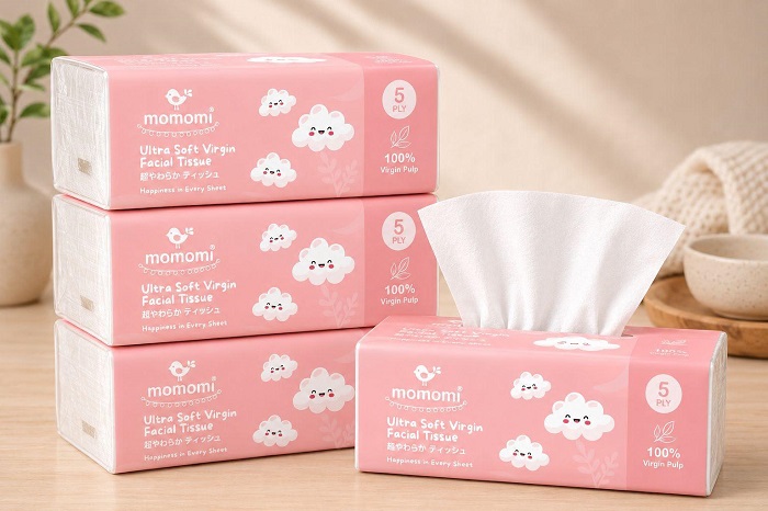 MOMOMI 軟抽面紙 5-PLY X 10包