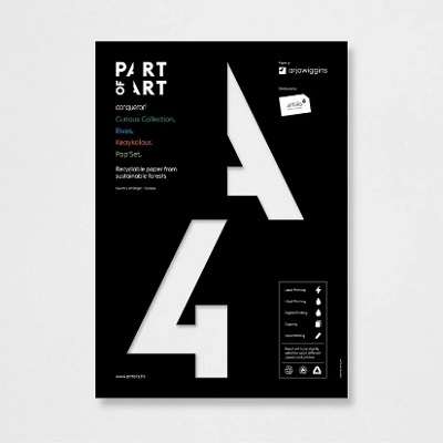 CONQUEROR A4 240GSM CURIOUS METALLICS PAPER / 20 SHEETS